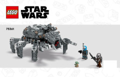 LEGO 75361 instructions page 1 – build guide