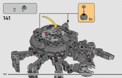 LEGO 75361 instructions page 122 – build guide