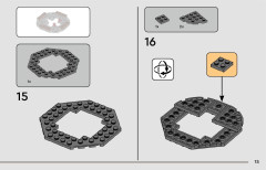 LEGO 75361 instructions page 15 – build guide