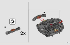 LEGO 75361 instructions page 33 – build guide