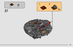 LEGO 75361 instructions page 35 – build guide