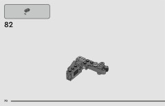 LEGO 75361 instructions page 70 – build guide