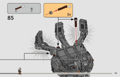 LEGO 75361 instructions page 73 – build guide