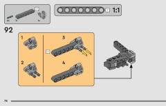LEGO 75361 instructions page 78 – build guide