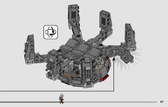 LEGO 75361 instructions page 87 – build guide