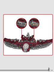 LEGO 75362 instructions page 103 – build guide