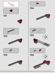 LEGO 75362 instructions page 43 – build guide