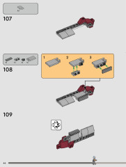 LEGO 75362 instructions page 44 – build guide