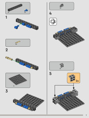 LEGO 75362 instructions page 7 – build guide