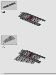 LEGO 75362 instructions page 74 – build guide