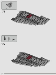 LEGO 75362 instructions page 76 – build guide