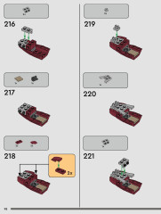 LEGO 75362 instructions page 98 – build guide