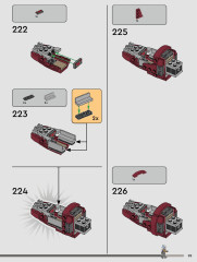 LEGO 75362 instructions page 99 – build guide