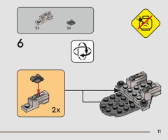 LEGO 75363 instructions page 11 – build guide