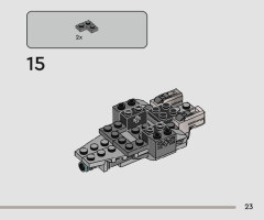 LEGO 75363 instructions page 23 – build guide