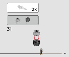LEGO 75363 instructions page 39 – build guide