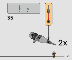 LEGO 75363 instructions page 43 – build guide