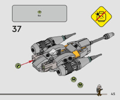 LEGO 75363 instructions page 45 – build guide