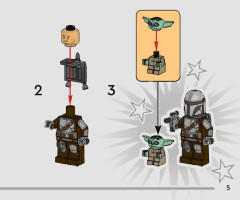 LEGO 75363 instructions page 5 – build guide