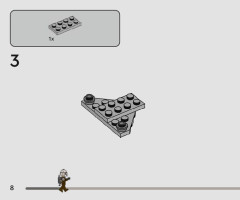 LEGO 75363 instructions page 8 – build guide