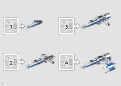 LEGO 75364 instructions page 4 – build guide