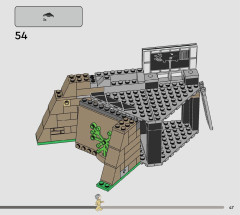LEGO 75365 instructions page 47 – build guide