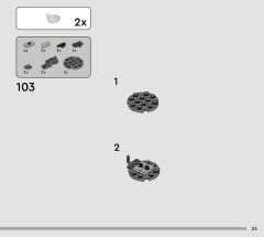 LEGO 75365 instructions page 25 – build guide