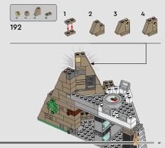 LEGO 75365 instructions page 61 – build guide