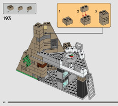 LEGO 75365 instructions page 62 – build guide