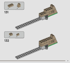 LEGO 75365 instructions page 9 – build guide