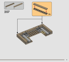 LEGO 75365 instructions page 11 – build guide