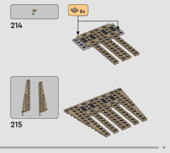 LEGO 75365 instructions page 17 – build guide