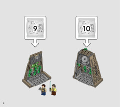 LEGO 75365 instructions page 2 – build guide