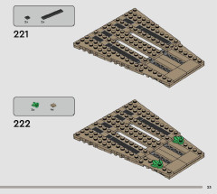 LEGO 75365 instructions page 23 – build guide