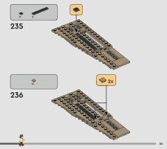 LEGO 75365 instructions page 33 – build guide