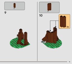 LEGO 75365 instructions page 15 – build guide