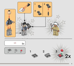 LEGO 75365 instructions page 3 – build guide