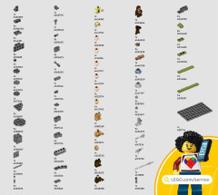 LEGO 75365 instructions page 43 – build guide