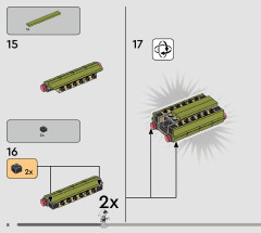 LEGO 75365 instructions page 8 – build guide