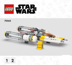 LEGO 75365 instructions page 1 – build guide
