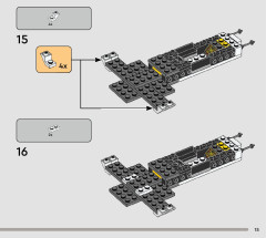 LEGO 75365 instructions page 15 – build guide