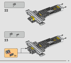 LEGO 75365 instructions page 19 – build guide