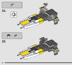 LEGO 75365 instructions page 30 – build guide
