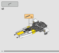 LEGO 75365 instructions page 34 – build guide