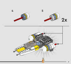 LEGO 75365 instructions page 41 – build guide