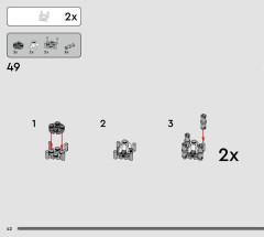 LEGO 75365 instructions page 42 – build guide