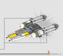 LEGO 75365 instructions page 45 – build guide