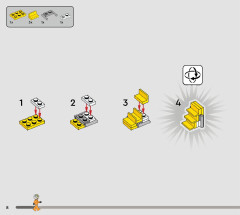 LEGO 75365 instructions page 8 – build guide