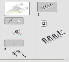LEGO 75365 instructions page 9 – build guide