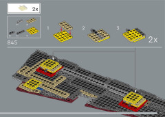 LEGO 75367 instructions page 73 – build guide